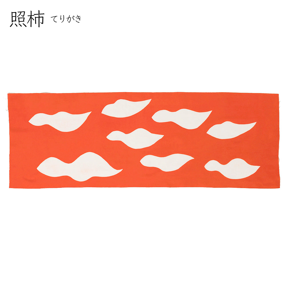型染めの手ぬぐい ＜とりくも＞ ｜山内武志さん（山内染色工房・アトリエぬいや）【ネコポス対応可】