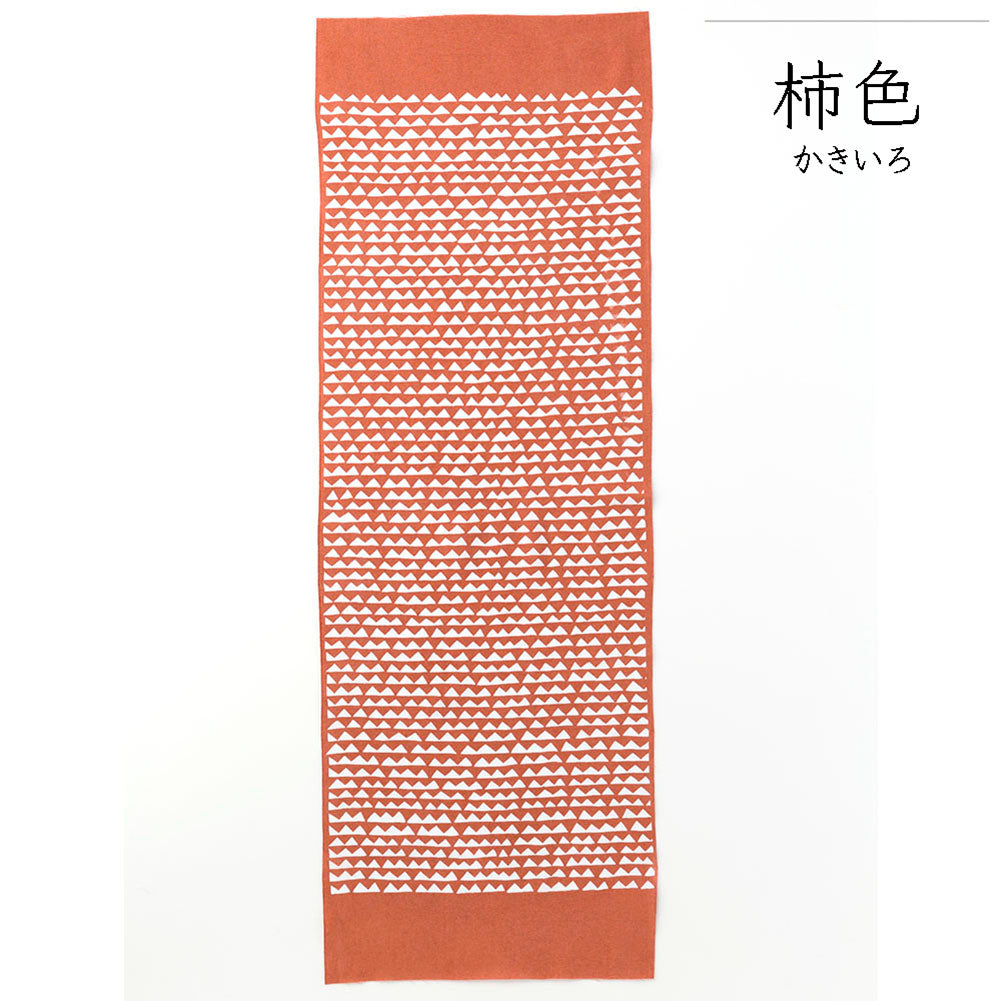 型染めの手ぬぐい ＜山々＞｜山内武志さん（山内染色工房・アトリエぬいや）【ネコポス対応可】静岡,浜松