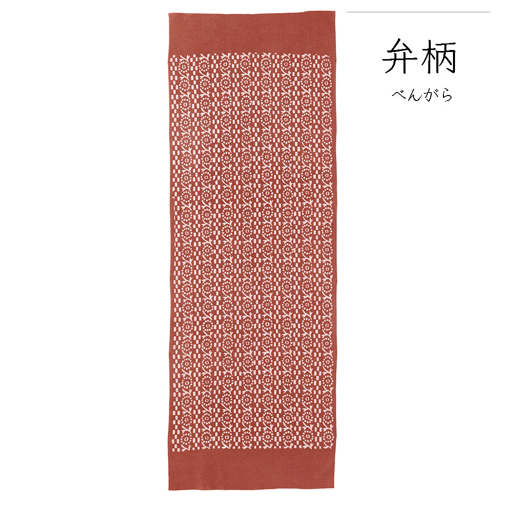 型染めの手ぬぐい＜印花更紗＞ ｜ 山内武志さん（山内染色工房・アトリエぬいや）【ネコポス対応可】
