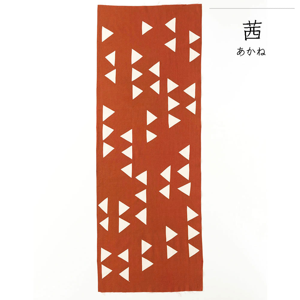 型染めの手ぬぐい＜うろこ・大＞ ｜ 作り手 山内武志さん（山内染色工房／アトリエぬいや）【ネコポス対応可】