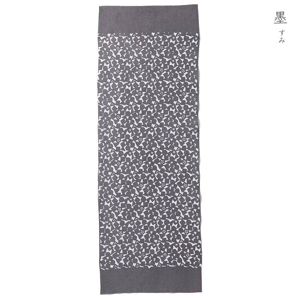 型染めの手ぬぐい ＜花あられ＞｜山内武志さん（山内染色工房・アトリエぬいや）【ネコポス対応可】