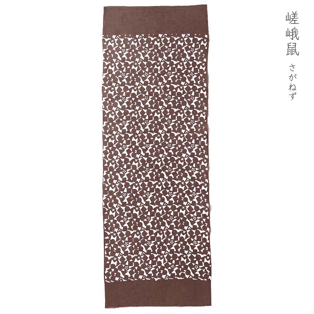 型染めの手ぬぐい ＜花あられ＞｜山内武志さん（山内染色工房・アトリエぬいや）【ネコポス対応可】
