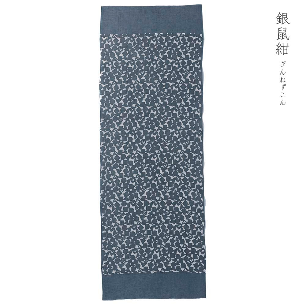型染めの手ぬぐい ＜花あられ＞｜山内武志さん（山内染色工房・アトリエぬいや）【ネコポス対応可】