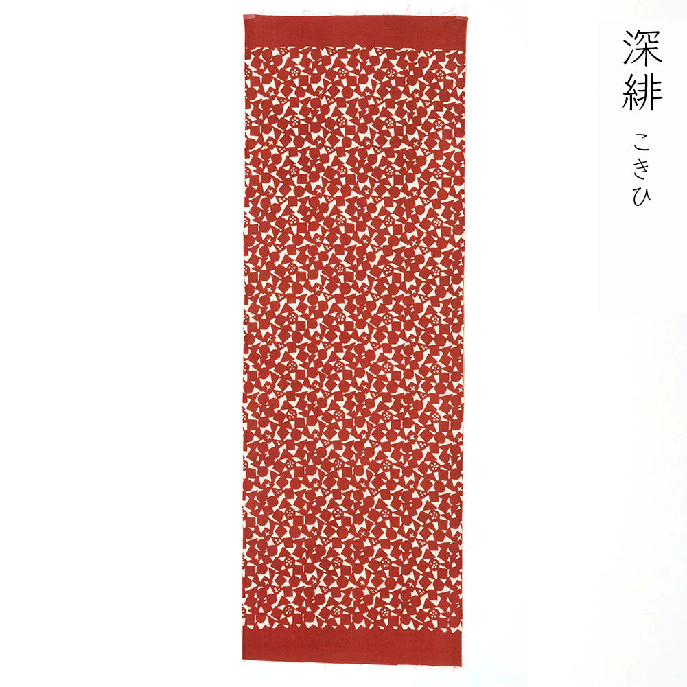 型染めの手ぬぐい ＜花あられ＞｜山内武志さん（山内染色工房・アトリエぬいや）【ネコポス対応可】