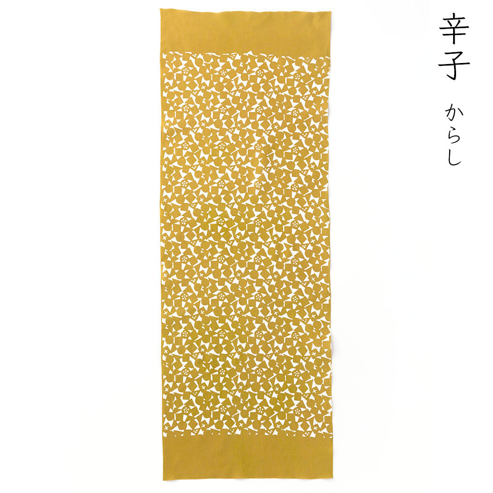 型染めの手ぬぐい ＜花あられ＞｜山内武志さん（山内染色工房・アトリエぬいや）【ネコポス対応可】