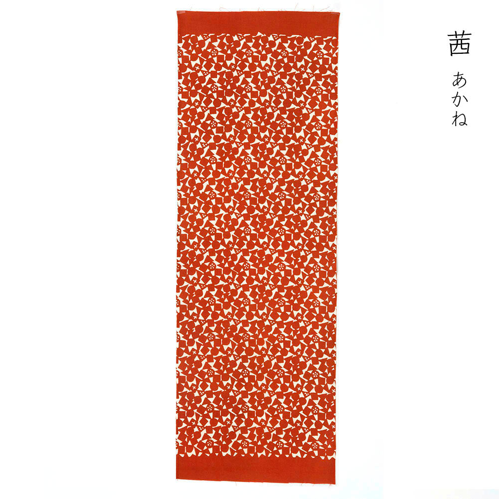 型染めの手ぬぐい ＜花あられ＞｜山内武志さん（山内染色工房・アトリエぬいや）【ネコポス対応可】