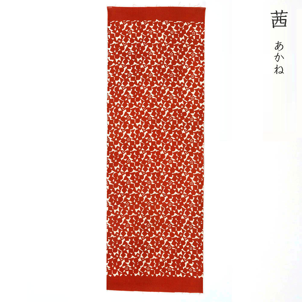 型染めの手ぬぐい ＜花あられ＞｜山内武志さん（山内染色工房・アトリエぬいや）【ネコポス対応可】