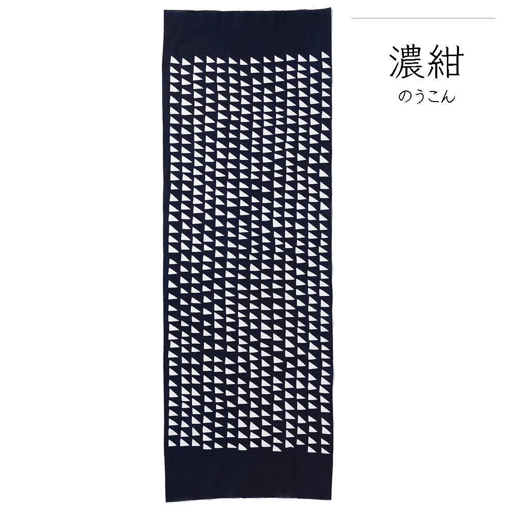 型染めの手ぬぐい ＜細鱗（ほそうろこ）＞ ｜山内武志さん（山内染色工房／アトリエぬいや）静岡県浜松市【ネコポス対応可】