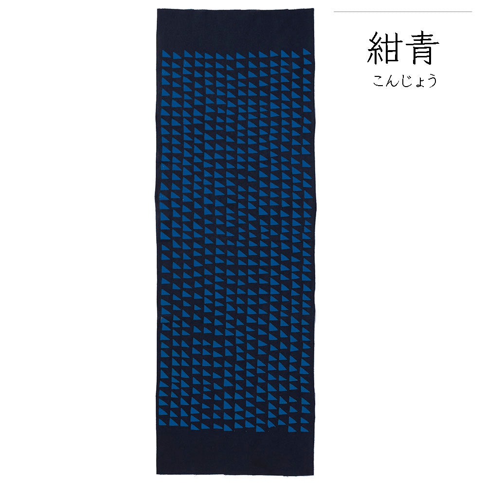 型染めの手ぬぐい ＜細鱗（ほそうろこ）＞ ｜山内武志さん（山内染色工房／アトリエぬいや）静岡県浜松市【ネコポス対応可】