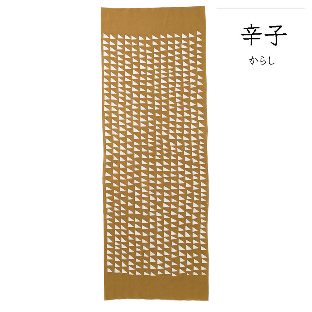 型染めの手ぬぐい ＜細鱗（ほそうろこ）＞ ｜山内武志さん（山内染色工房／アトリエぬいや）静岡県浜松市【ネコポス対応可】