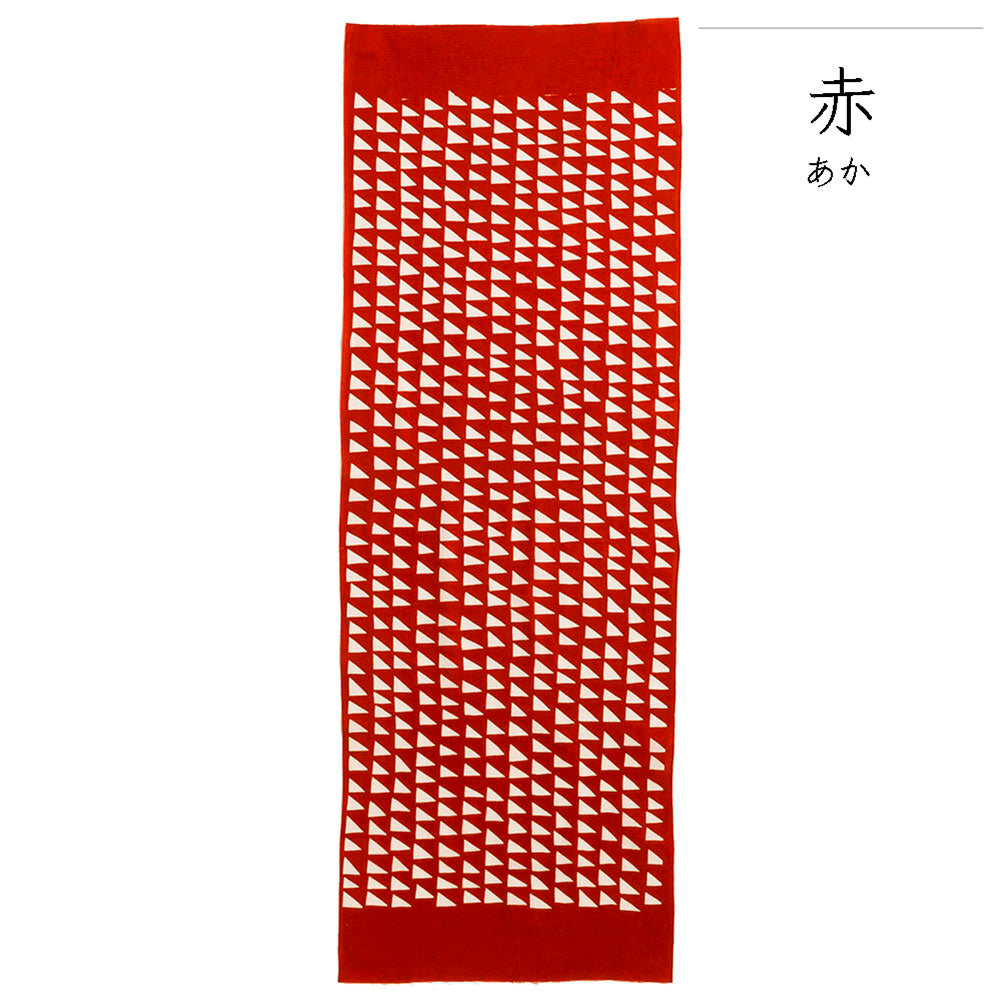 型染めの手ぬぐい ＜細鱗（ほそうろこ）＞ ｜山内武志さん（山内染色工房／アトリエぬいや）静岡県浜松市【ネコポス対応可】