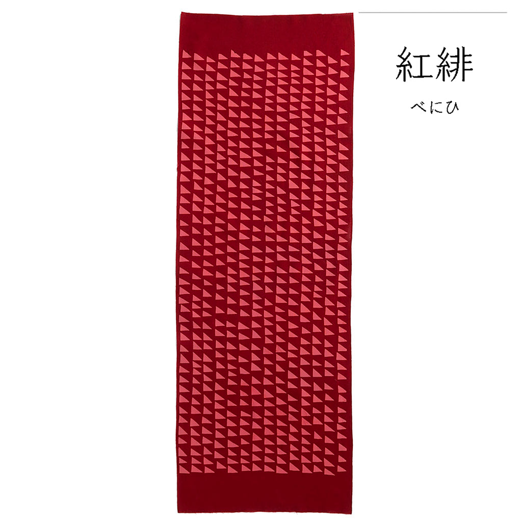 型染めの手ぬぐい ＜細鱗（ほそうろこ）＞ ｜山内武志さん（山内染色工房／アトリエぬいや）静岡県浜松市【ネコポス対応可】