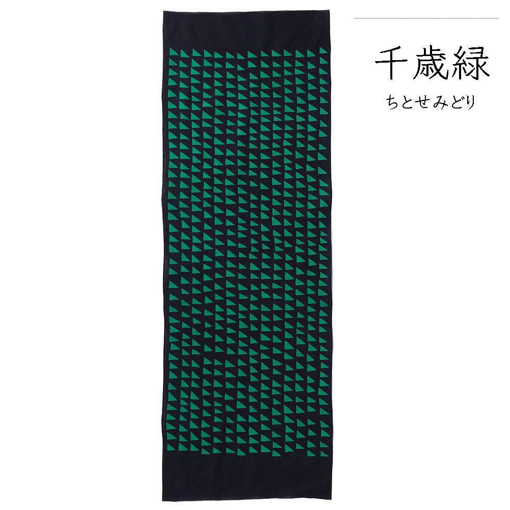 型染めの手ぬぐい ＜細鱗（ほそうろこ）＞ ｜山内武志さん（山内染色工房／アトリエぬいや）静岡県浜松市【ネコポス対応可】