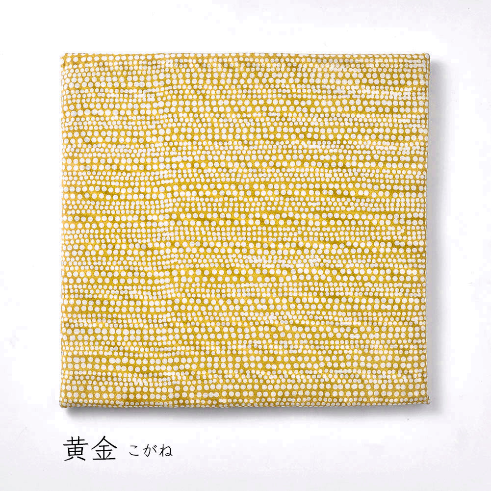 【大】型染めの椅子敷き＜あられ＞綿平織（グログラン）｜山内武志さん（山内染色工房／アトリエぬいや） 静岡県浜松市 チェアマット