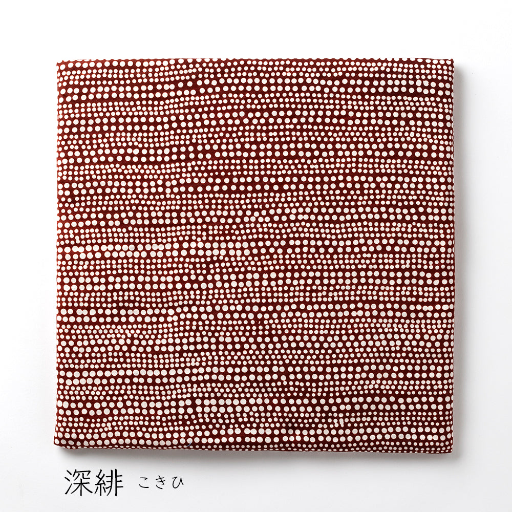 【大】型染めの椅子敷き＜あられ＞綿平織（グログラン）｜山内武志さん（山内染色工房／アトリエぬいや） 静岡県浜松市 チェアマット