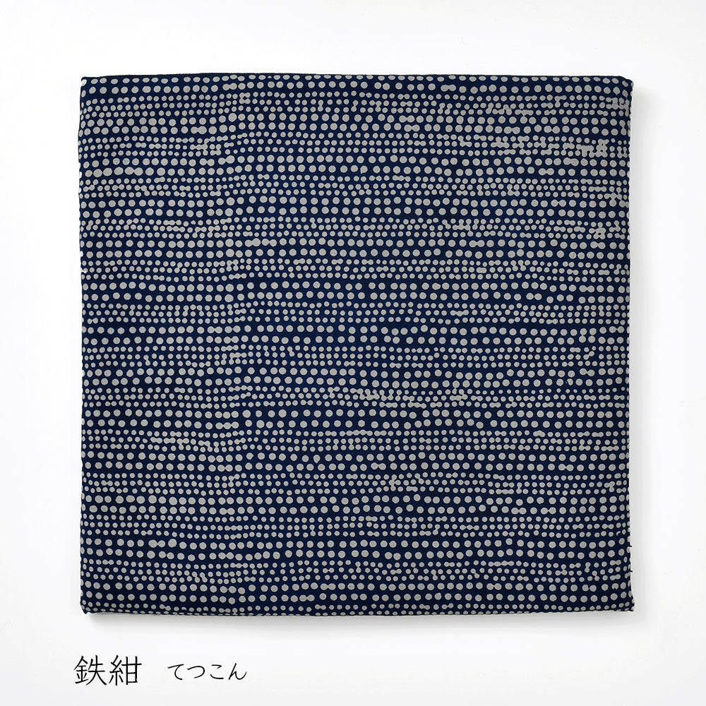 【大】型染めの椅子敷き＜あられ＞綿平織（グログラン）｜山内武志さん（山内染色工房／アトリエぬいや） 静岡県浜松市 チェアマット