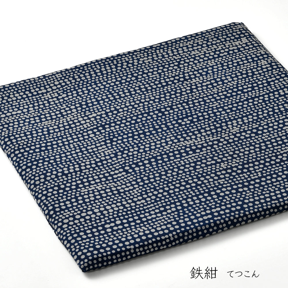 【大】型染めの椅子敷き＜あられ＞綿平織（グログラン）｜山内武志さん（山内染色工房／アトリエぬいや） 静岡県浜松市 チェアマット