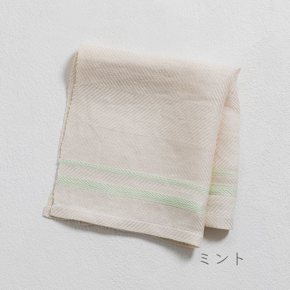 LINE：TH リネス ラインカラーリネン100％キッチンクロス｜工房織座 CUON:E（クオンイー）
