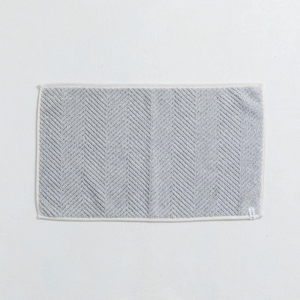 SUFFICE：herringbone サファイス ヘリンボーン バスマット｜工房織座 CUON:E（クオンイー）